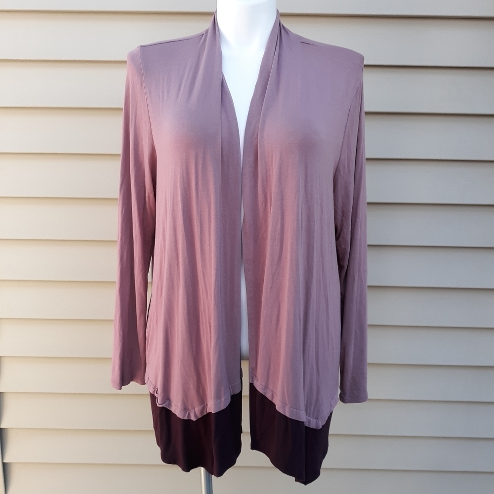 🌟 Logo by Lori Goldstein open front cardigan size xl